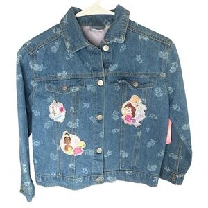 Disney Princess Kids Denim Jacket Sz 7/8 - NWT